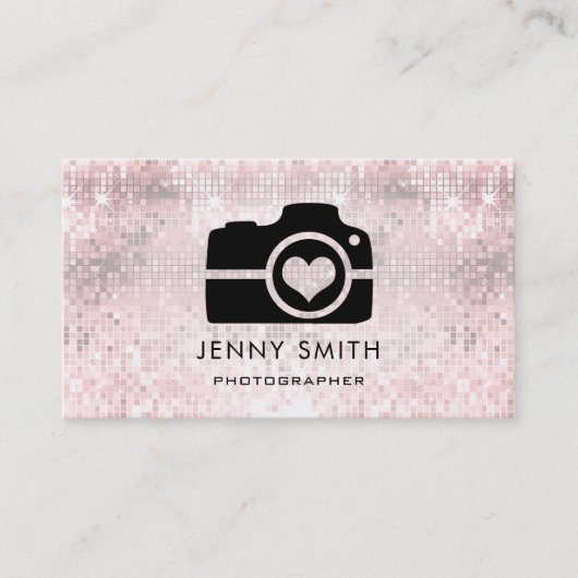 写真ロゴ 名刺 (正面)