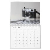 写真ヴィンテージカメラ カレンダー (1月 2027)