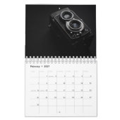 写真ヴィンテージカメラ カレンダー (2月 2027)