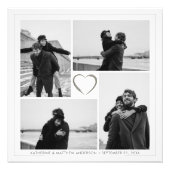 写真丁重4周年記念写真の拡大 フォトプリント (正面)