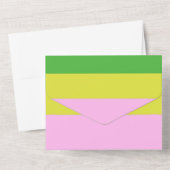 写真三色美術 オールインワン招待状 (裏面)