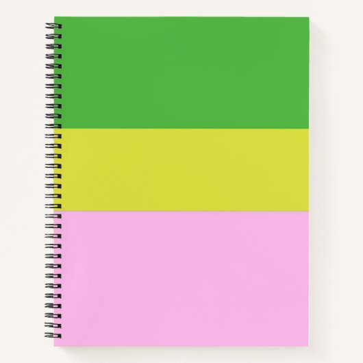 写真三色美術 ノートブック (正面)