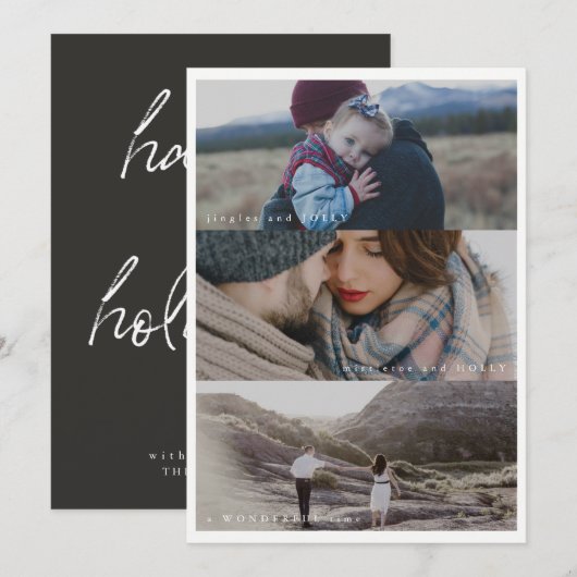 写真三連休 シーズンカード (正面/裏面)