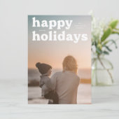 写真上部の太字のホリデーグリーティング シーズンカード (スタンド正面)