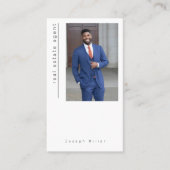 写真不動産仲介業者実在不動産コンサルタント名刺 名刺 (正面)