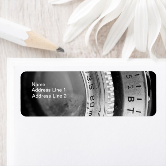 写真事業差出人住所 ラベル (インサイチュ)