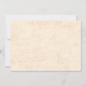 写真付きのクッキーとココアのお誘い 招待状 (裏面)