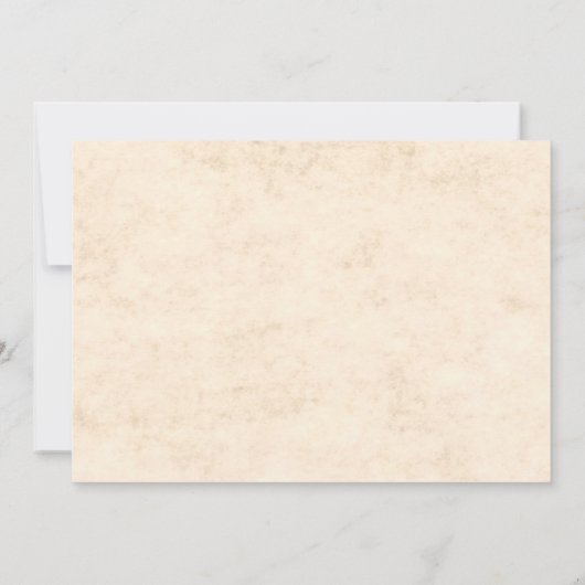 写真付きのクッキーとココアのお誘い 招待状 (裏面)