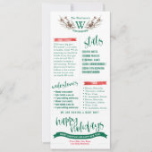 写真付きのクリスマスカード年間の思い出 シーズンカード (正面)