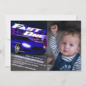 写真付きのスピード招待状 招待状 (正面)