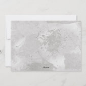 写真付きのパーソナライズされたホリデーカード シーズンカード (裏面)