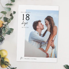 写真付きのユニークな結婚式の招待状を保存しよう 招待状