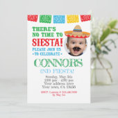 写真付きの五月五日パーティー招待状 招待状 (スタンド正面)