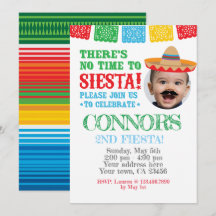 写真付きの五月五日パーティー招待状