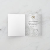 写真付きの結婚式のお礼 サンキューカード (内部)