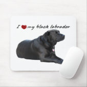 写真付きの「ハート」ラブラドール·リトリーバー マウスパッド (マウス)