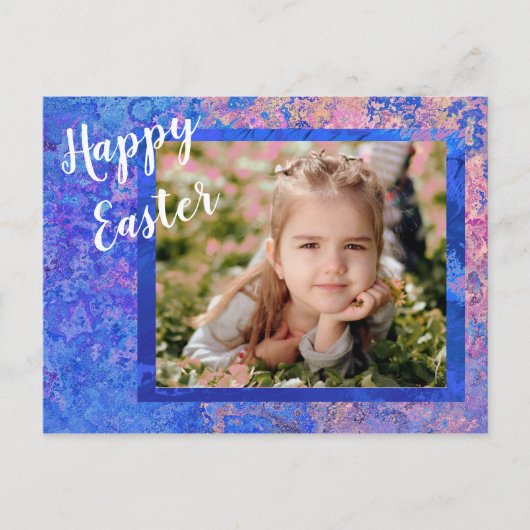 写真付きイースターポストカード ポストカード (正面)