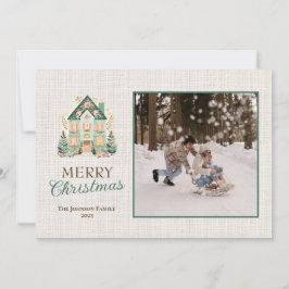 写真付きオリジナルクリスマスカード シーズンカード