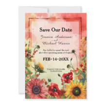 🌻写真付きサニー花びら&緋色開花