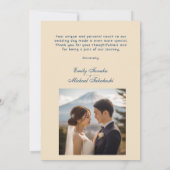 写真付きジャポネスク調和と富士山 サンキューカード (裏面)