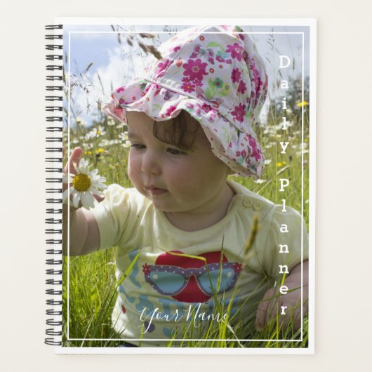 写真付きデイリー planner - HAMbWG プランナー手帳 (正面)
