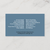 写真付き便利屋 名刺 (裏面)