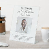 写真付き大学院記念詩の父 台座サイン (インサイチュ)