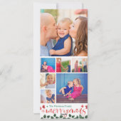 写真付き年回りクリスマスカード シーズンカード (裏面)