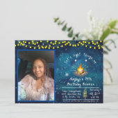 写真付き焚き火パーティーの招待状 招待状 (スタンド正面)