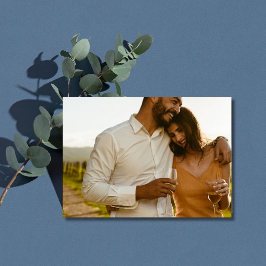 写真付き無料ドリンクが楽しめる面白い結婚式の「Save The Date」 セーブザデート