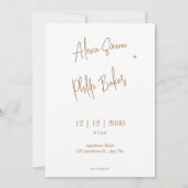 写真付き結婚式テンプレート 招待状 (裏面)