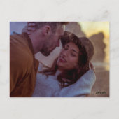 写真付き装飾結婚式招待状 ポストカード (裏面)