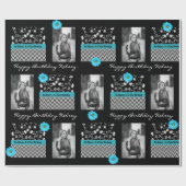 写真付き誕生日 ラッピングペーパー (フラット)