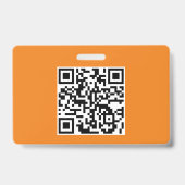 写真付き身分証明書のバッジ バッジ (裏面)