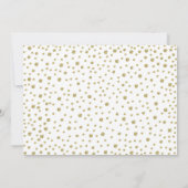 写真付き15周年 - ゴールドホワイト 招待状 (裏面)