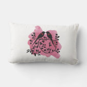 写真付き2周年記念ラブバード アウトドアクッション (裏面)