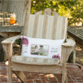 写真付き2周年記念ラブバード アウトドアクッション (椅子)