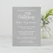 写真付き25周年結婚記念日 - 私たちはまだ 招待状 (スタンド正面)