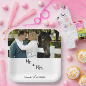 写真付き ペーパープレート (パーティー)