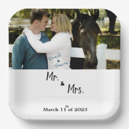 写真付き ペーパープレート