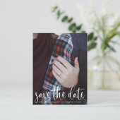 写真付き Save the Date カード (スタンド正面)