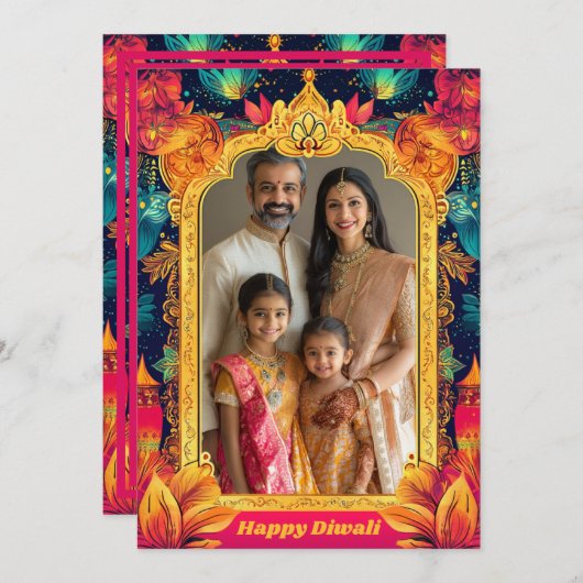 写真付きDiwali Splendor (正面/裏面)