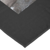 写真付きInstagramコラージュと黒い背景 テーブルクロス (アングル)