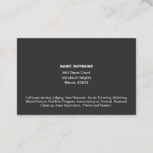 写真付きQRコ気にードローン名刺 名刺 (裏面)