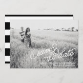 写真付きSave the Dateカード セーブザデート (正面/裏面)