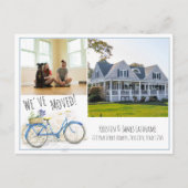 写真付住所地変更 案内ポストカード (正面)