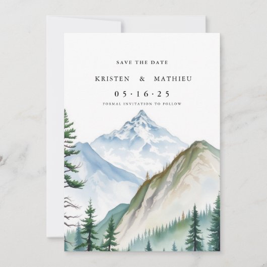 写真以外のオンライン山 セーブザデート (正面)