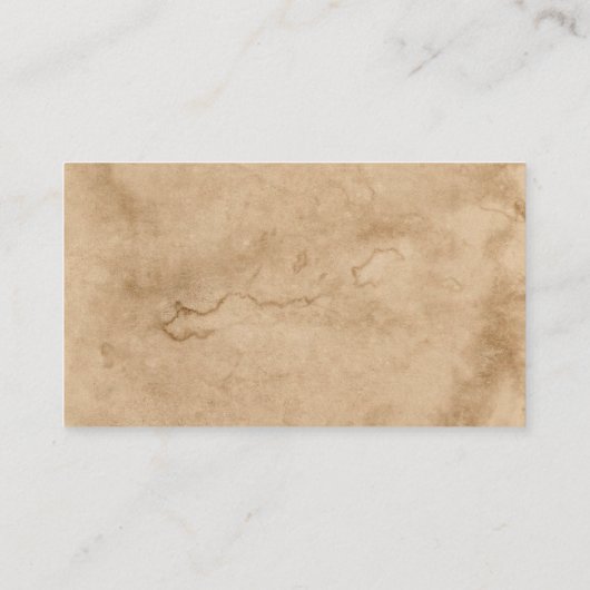 写真会社情報の名称と住所 名刺 (裏面)