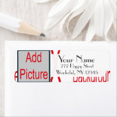 写真住所 シールテンプレートの追加 ラベル (インサイチュ)