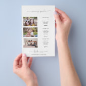 写真価格表価格ガイドマーケティング チラシ (ハンドル)